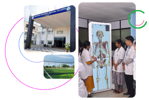 SRBS Karaikal – Campus Life Illustration
